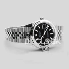 Replica Rolex Datejust 41 126334 Black Dial Stick Markers in White Gold