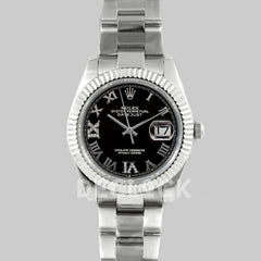 Replica Rolex Datejust II 36 116300 Black Dial Roman/Diamond Markers