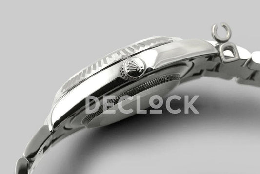 Replica Rolex Datejust II 36 116300 Blue Dial Diamond Markers |  Declock.