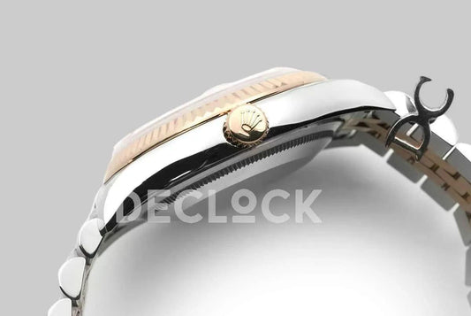 Replica Rolex Datejust II 36 116333 Yellow Gold Dial in Rose Gold /Steel with Diamond Markers | Declock.