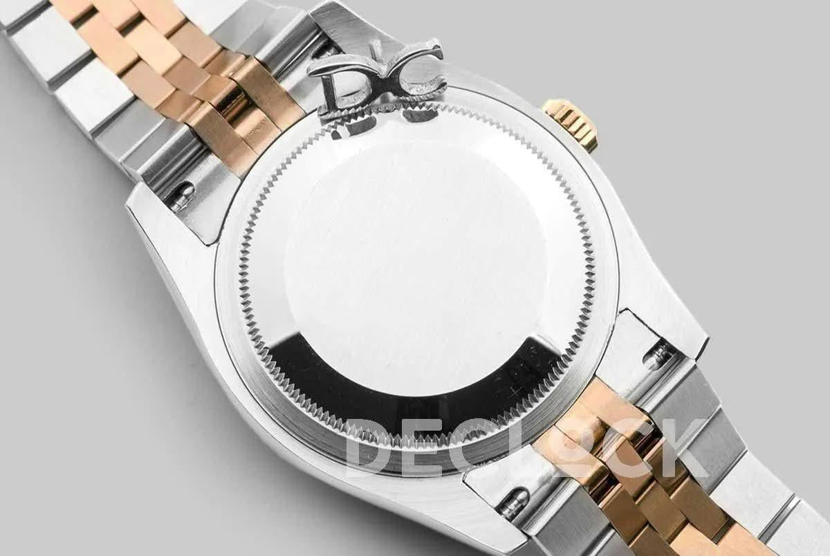 Replica Rolex Datejust II 36 116333 Yellow Gold Dial in Rose Gold /Steel with Diamond Markers |  Declock.