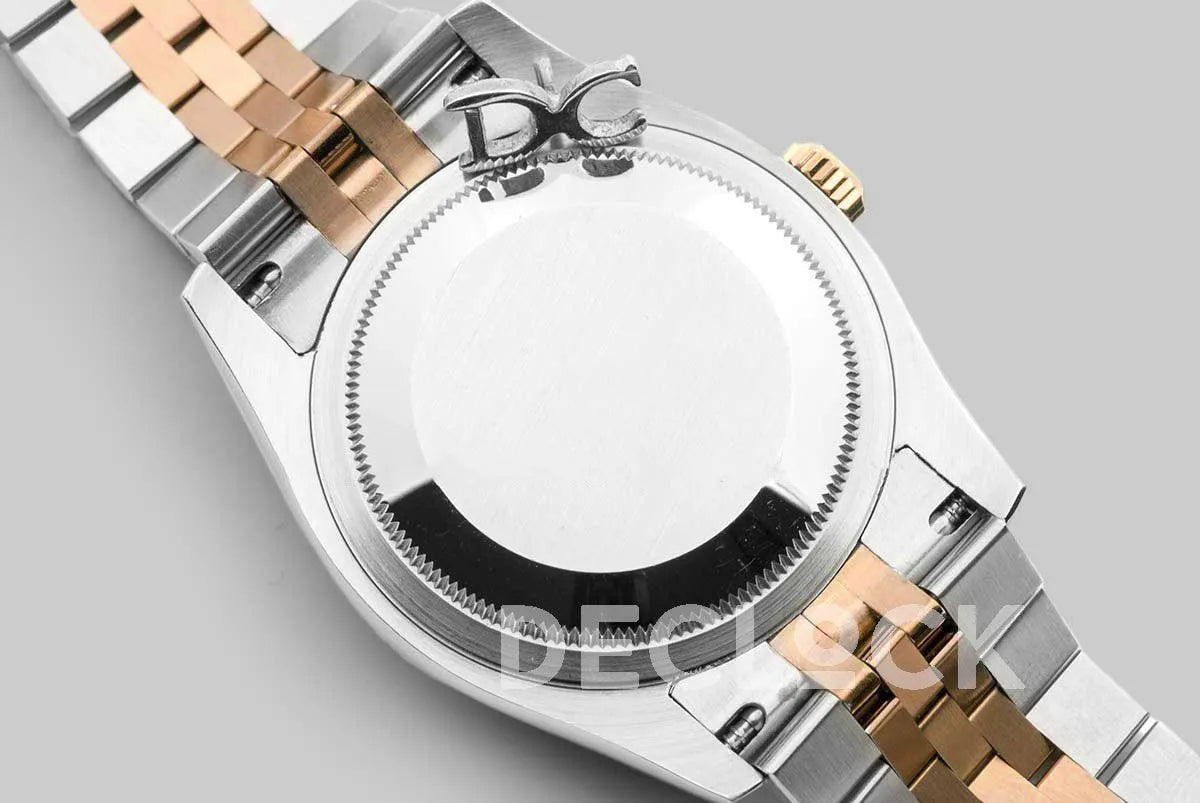 Replica Rolex Datejust II 36 116333 Yellow Gold Dial in Rose Gold /Steel with Diamond Markers