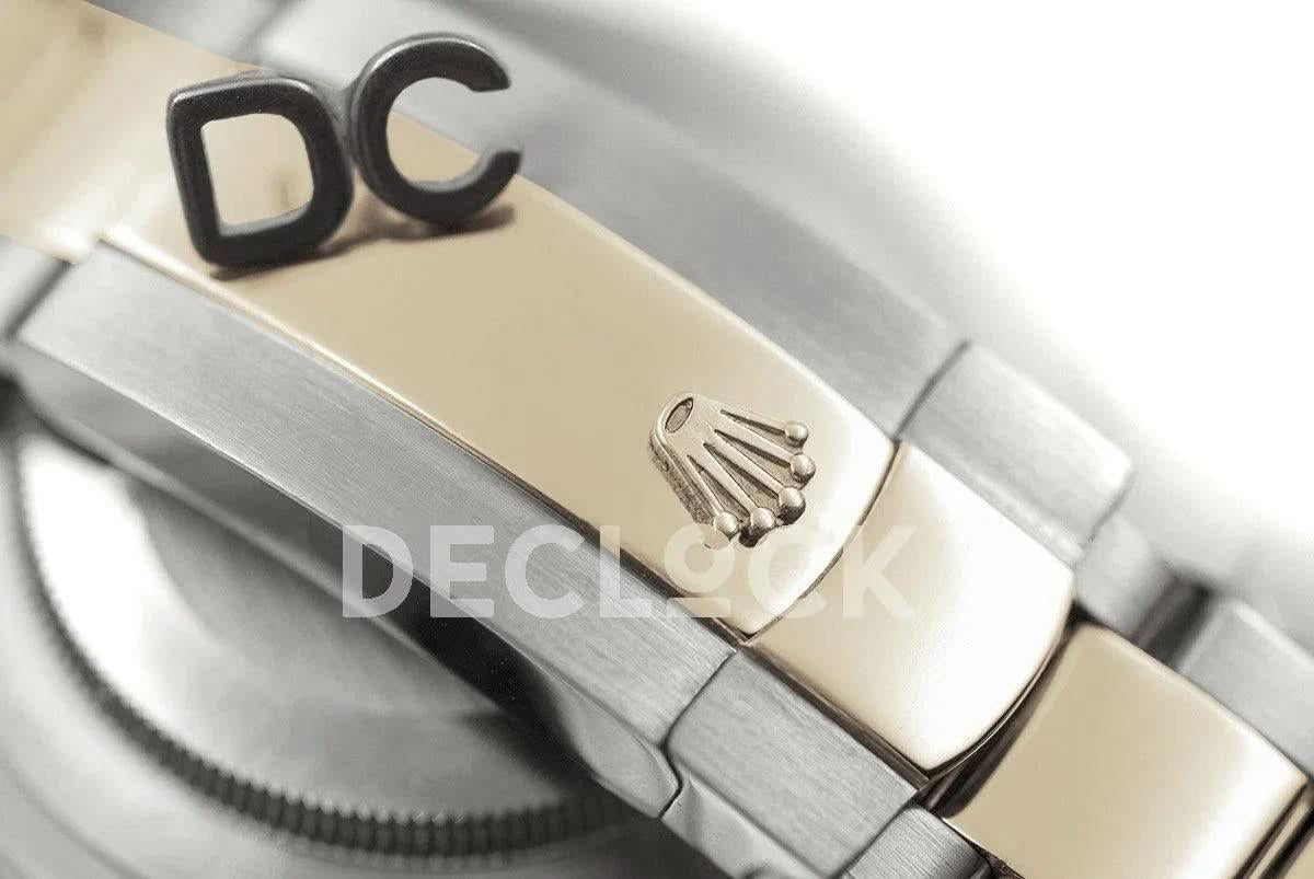 Replica Rolex Datejust II 36/41 126303 White Dial in Yellow Gold/Steel with Sticker Markers |  Declock.