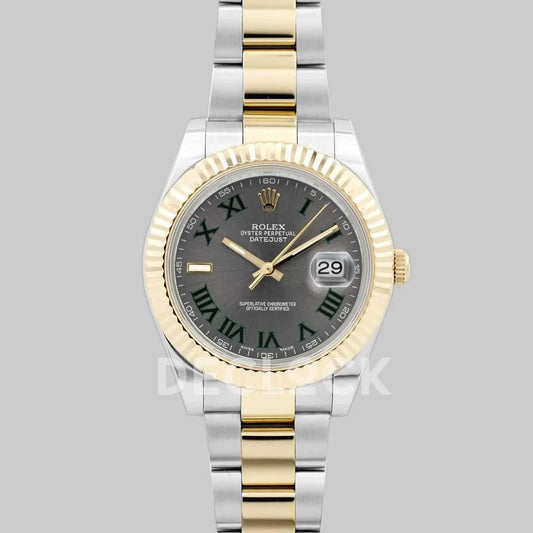Replica Rolex Datejust II 36/41 126333 Silver Dial in with Roman Markers | Declock.