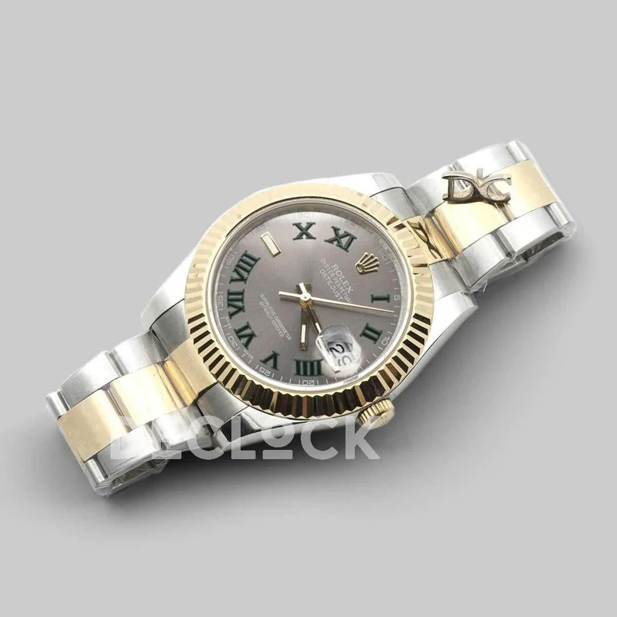 Replica Rolex Datejust II 36/41 126333 Silver Dial in with Roman Markers |  Declock.