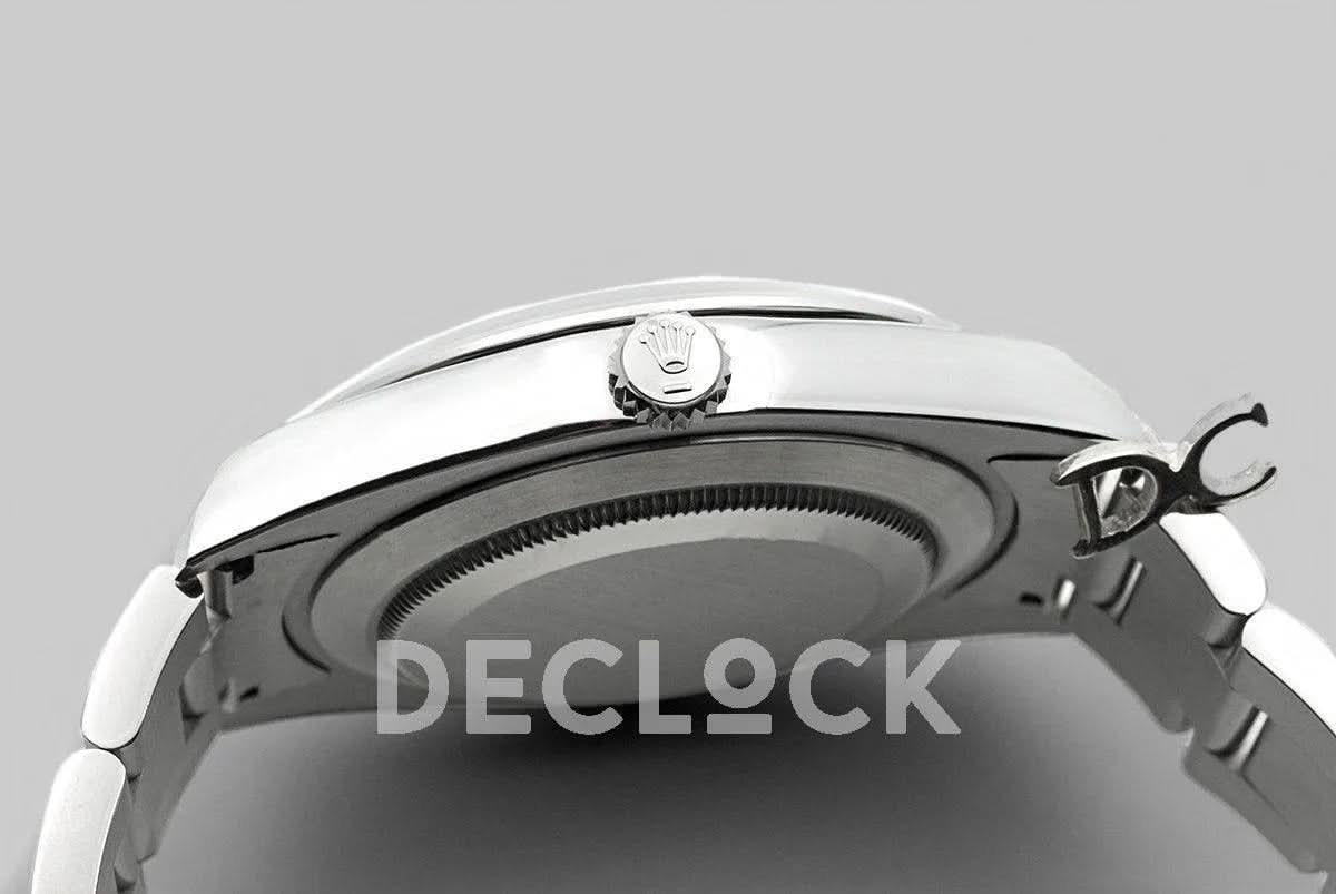 Replica Rolex Datejust II 41 116300 Blue Dial Stick Markers with Oyster Bezel |  Declock.