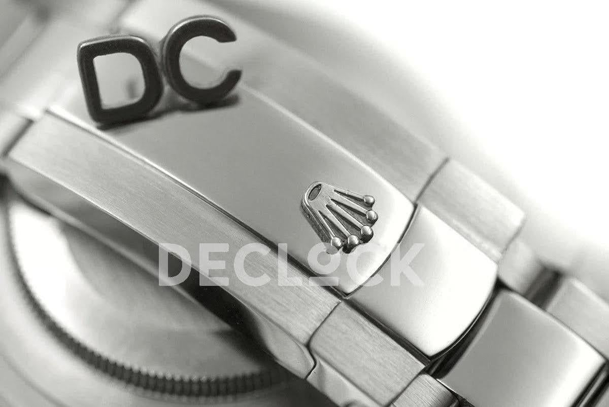 Replica Rolex Datejust II 41 116300 Blue Dial Stick Markers with Oyster Bezel |  Declock.