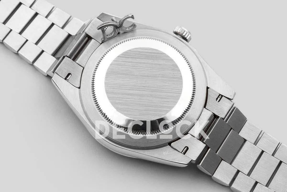 Replica Rolex Day-Date 36/40 Onyx Black Dial in White Gold |  Declock.
