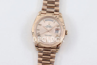 Replica Rolex Day-Date 40 228235 Rose Gold Dial in Rose Gold