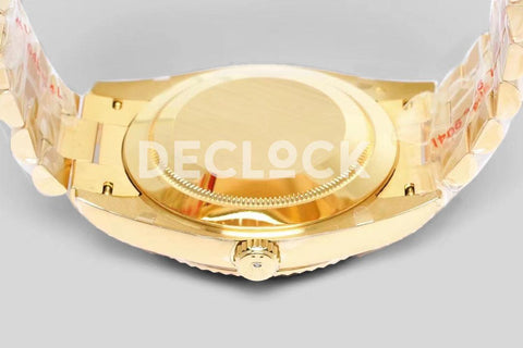 Replica Rolex Day-Date 40 228238 White Dial in Yellow Gold - Replica Watches