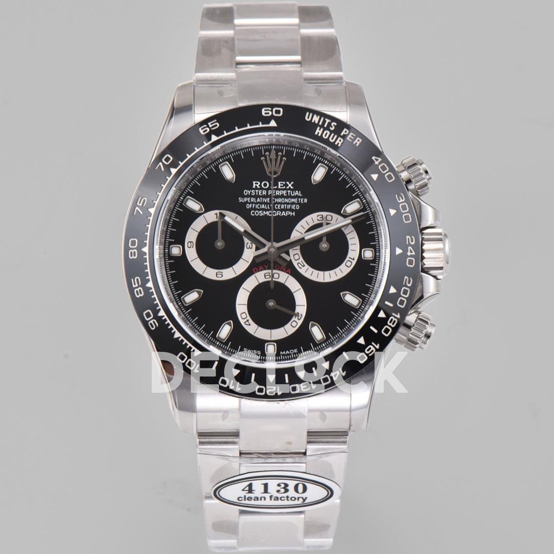 Replica Rolex Daytona 116500 Ceramic Bezel in Black Dial