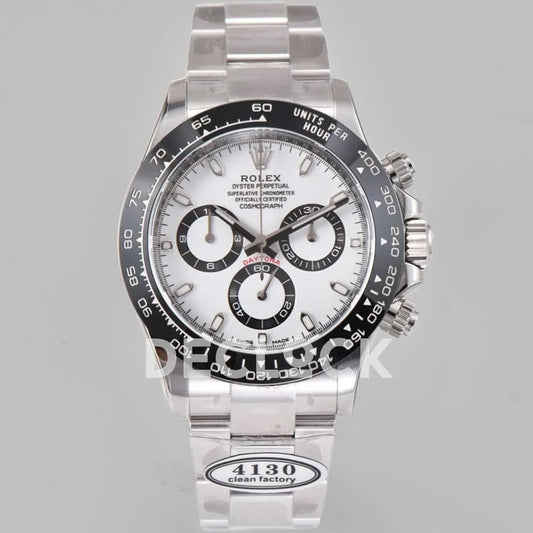 Replica Rolex Daytona 116500 Ceramic Bezel in White Dial |  Declock.