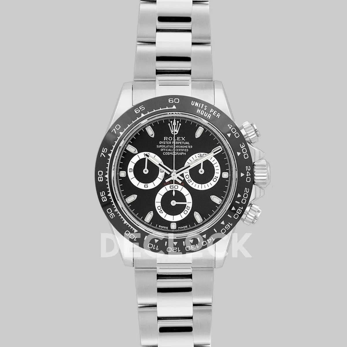 Replica Rolex Daytona 116500LN Black Dial |  Declock.