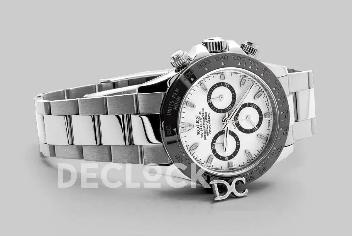 Replica Rolex Daytona 116500LN White Dial |  Declock.