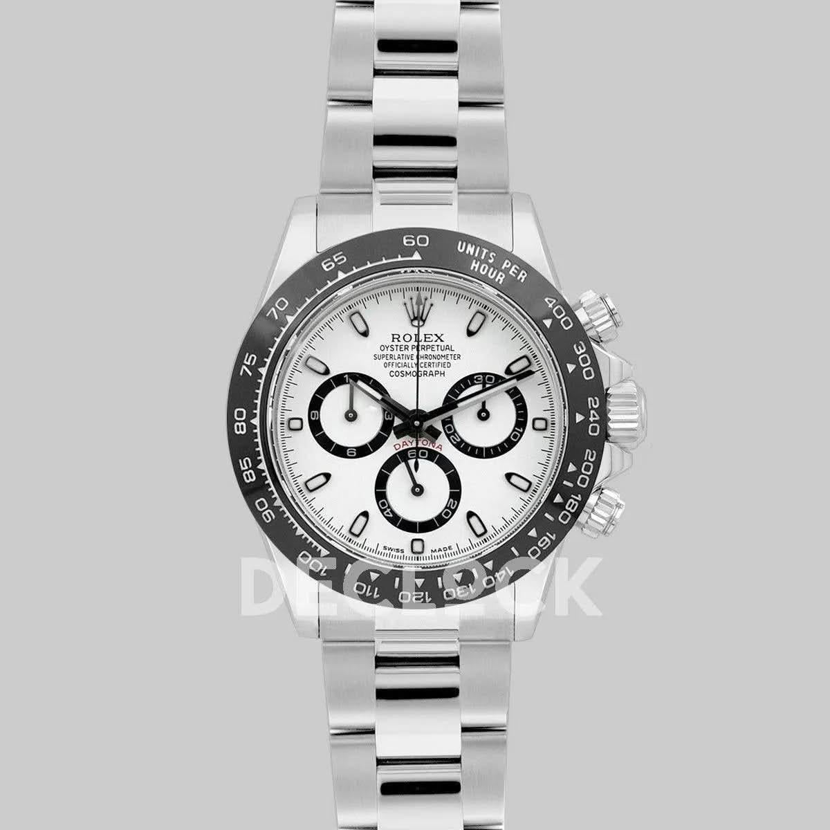 Replica Rolex Daytona 116500LN White Dial |  Declock.