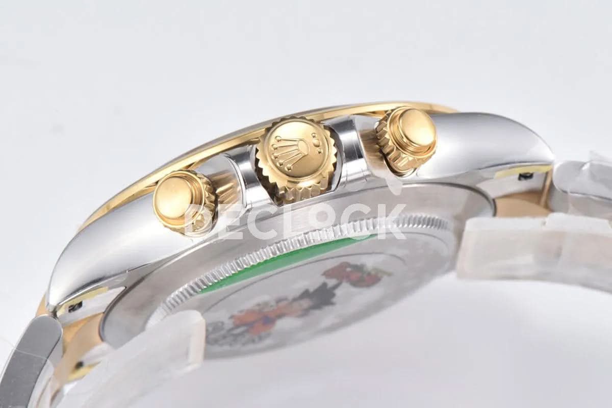 Replica Rolex Daytona 116503LN Black Dial in Steel/Yellow Gold