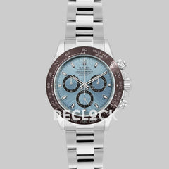 Replica Rolex Daytona 116506 Ice Blue Dial in Platinum