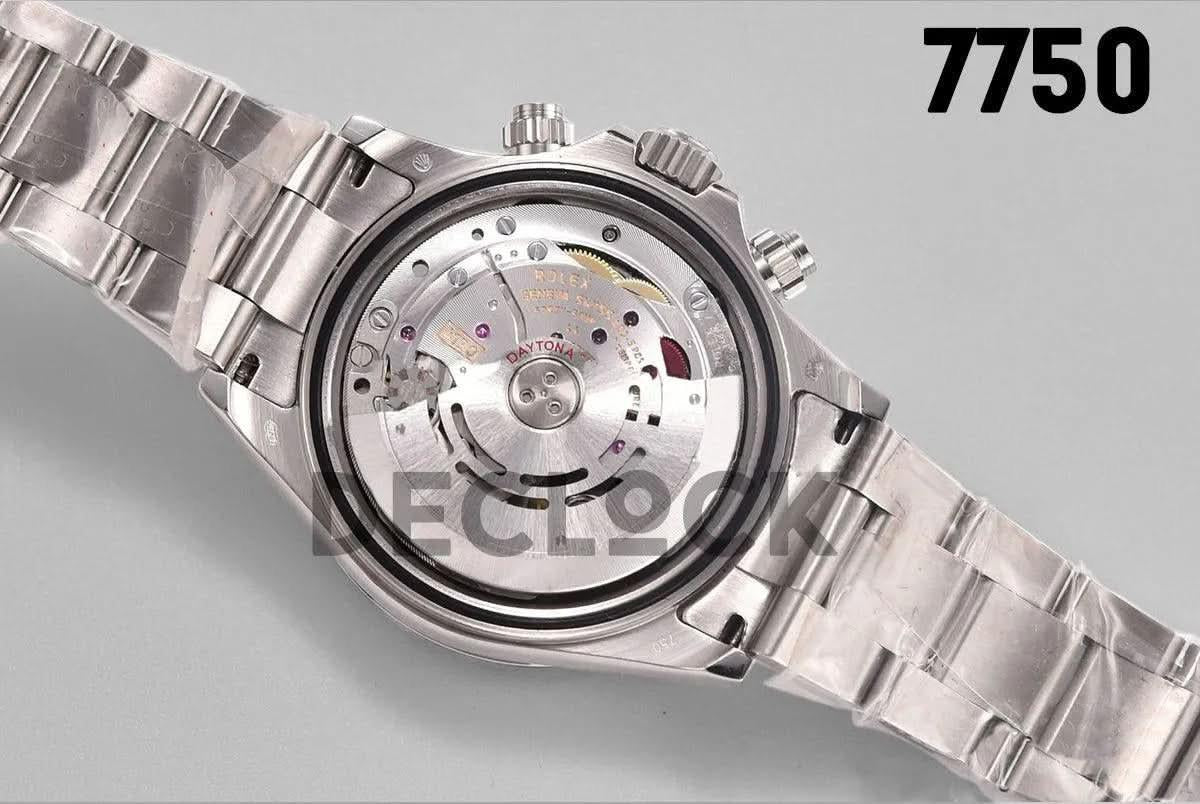 Replica Rolex Daytona 116509-0036 Black Dial in White Gold |  Declock.