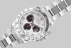 Replica Rolex Daytona 116509-0036 White Dial in White Gold