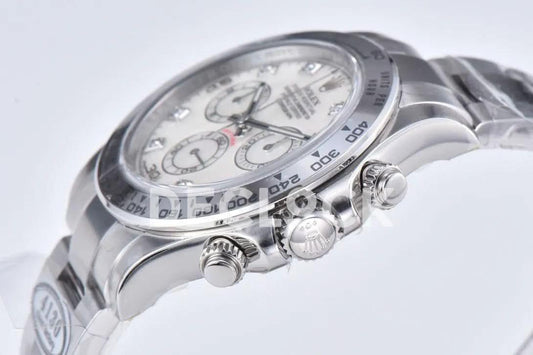 Replica Rolex Daytona 116509 White Gold in White MOP Dial | Declock.
