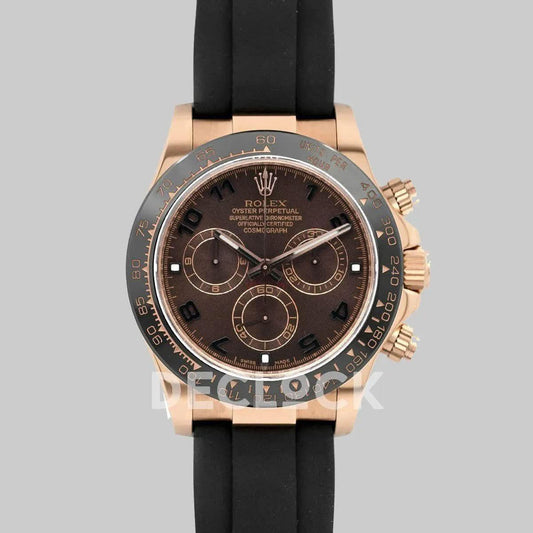 Replica Rolex Rolex Daytona Copy 116515LN Chocolate Dial in Everose Gold | Declock.