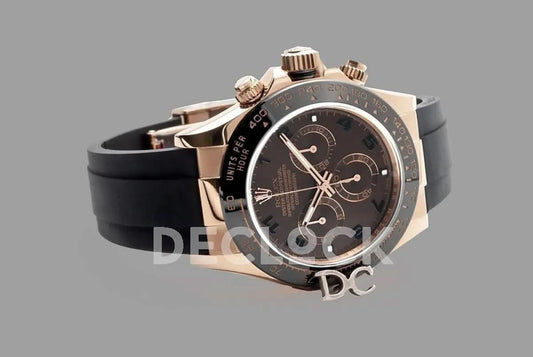 Replica Rolex Rolex Daytona Copy 116515LN Chocolate Dial in Everose Gold | Declock.