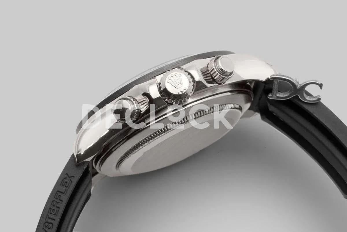 Replica Rolex Daytona 116519LN Black Dial in White Gold |  Declock
