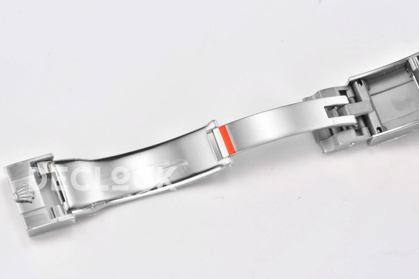 Replica Rolex Daytona 116519LN White MOP Dial in White Gold on Rubber Strap