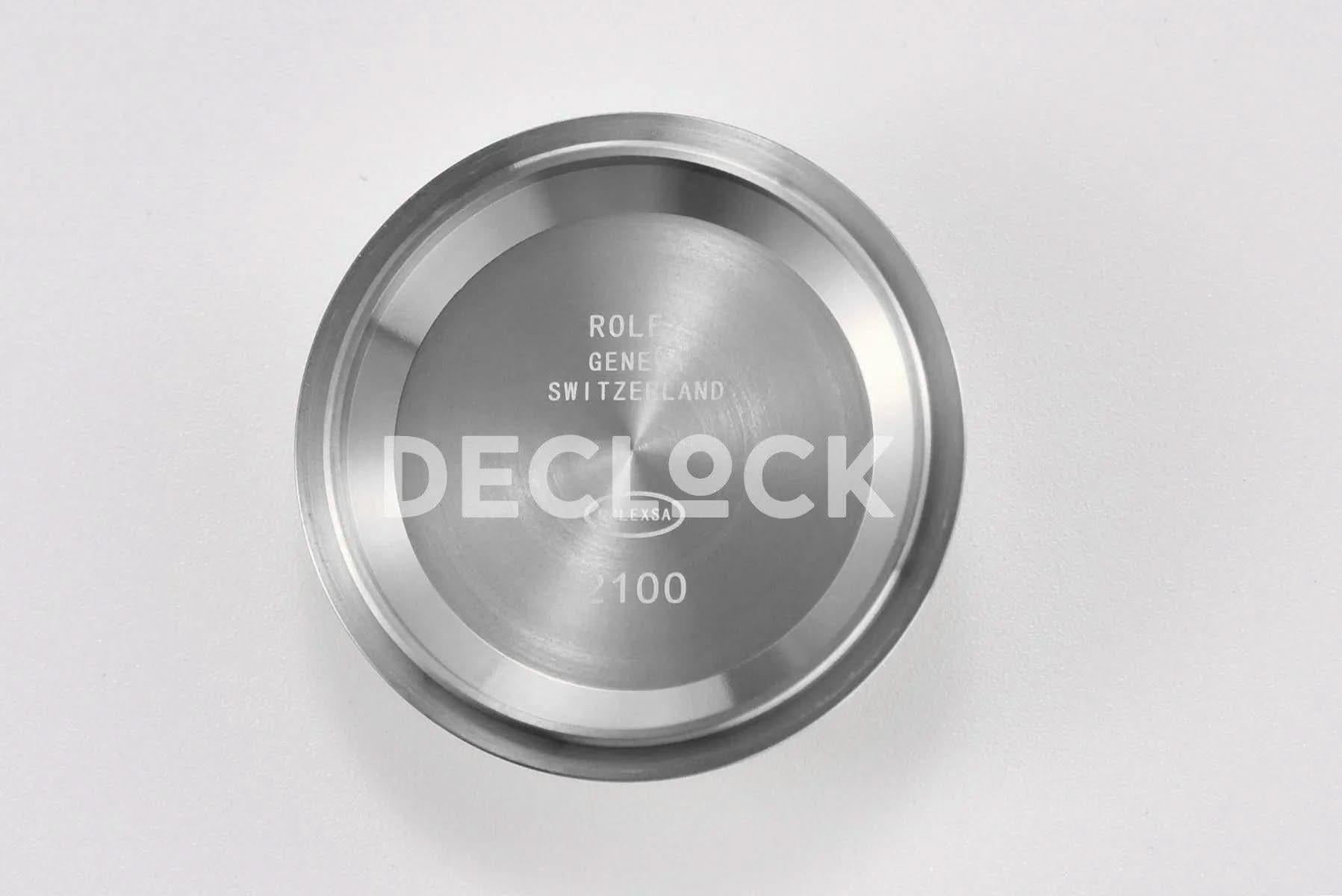 Replica Rolex Daytona 116519LN White MOP Dial in White Gold on Rubber Strap |  Declock.