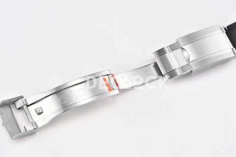 Replica Rolex Daytona 116519LN White MOP Dial in White Gold on Rubber Strap - Replica Watches