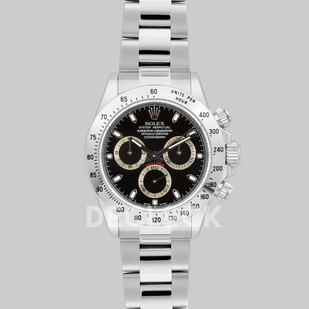 Replica Rolex Daytona 116520 Black Dial