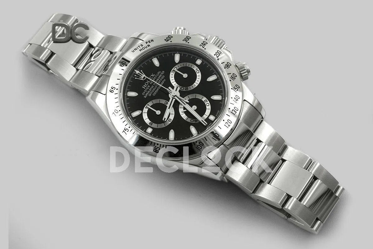 Replica Rolex Daytona 116520 Black Dial