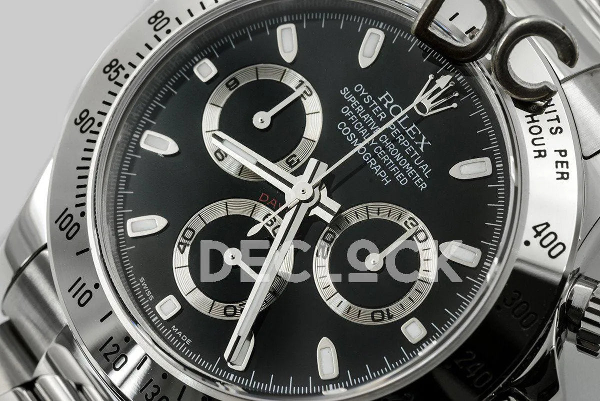 Replica Rolex Daytona 116520 Black Dial