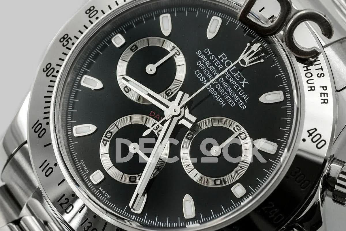 Replica Rolex Daytona 116520 Black Dial |  Declock.
