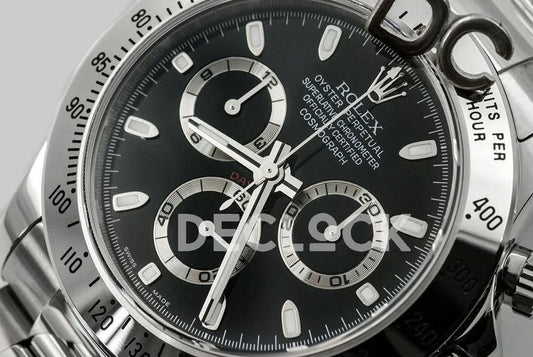 Replica Rolex Daytona 116520 Black Dial |  Declock.