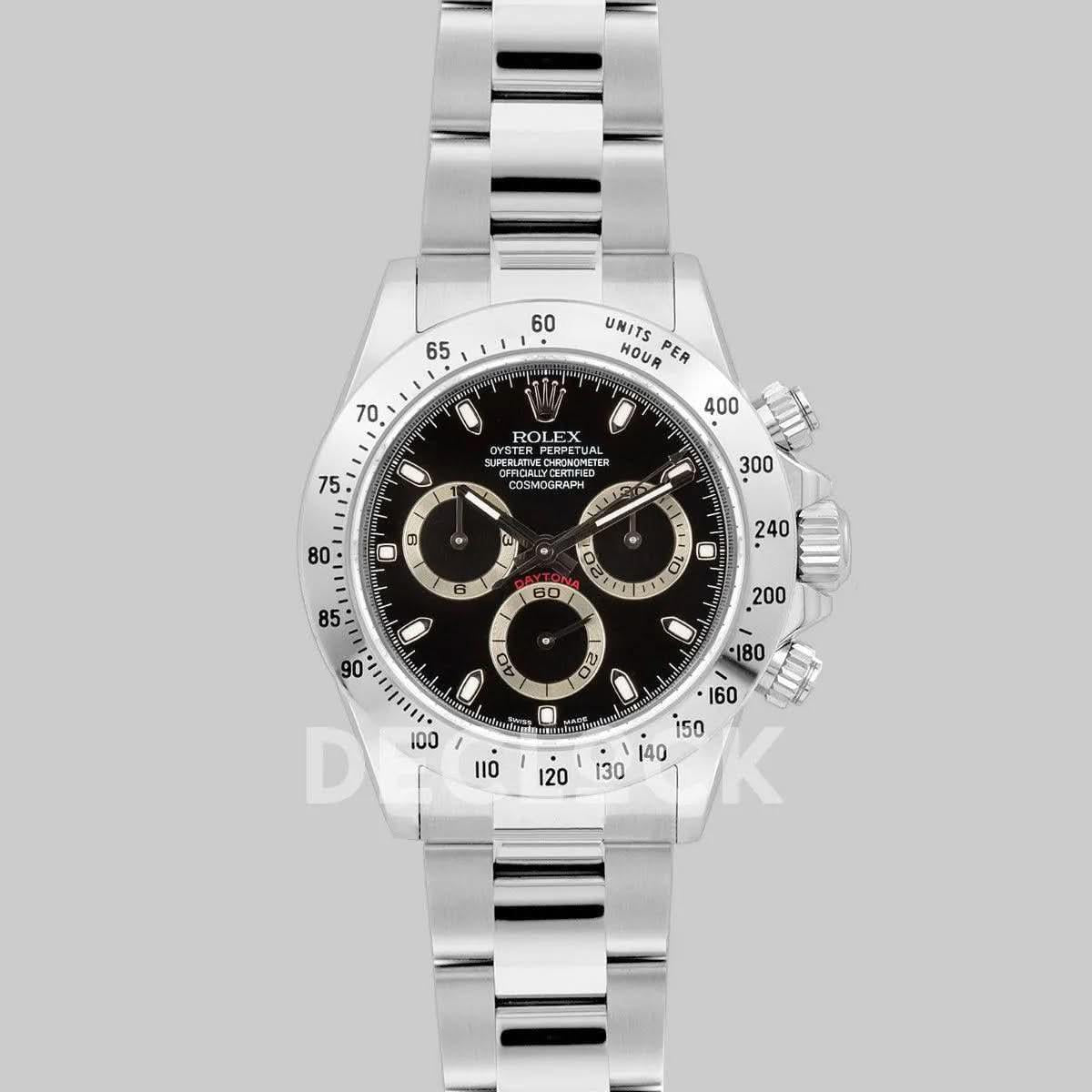 Replica Rolex Daytona 116520 Black Dial |  Declock.