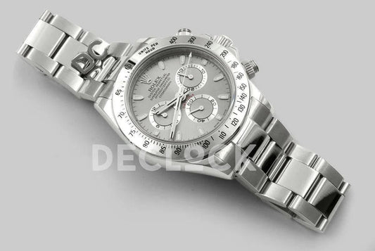 Replica Rolex Daytona 116520 Silver Dial | Declock.