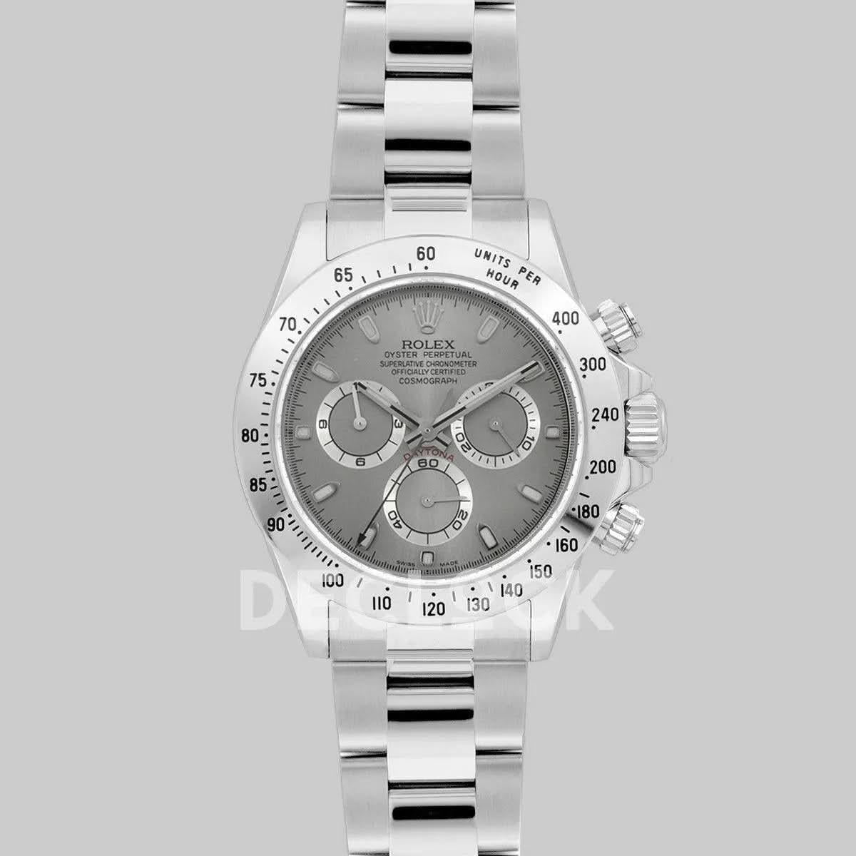 Replica Rolex Daytona 116520 Silver Dial |  Declock.