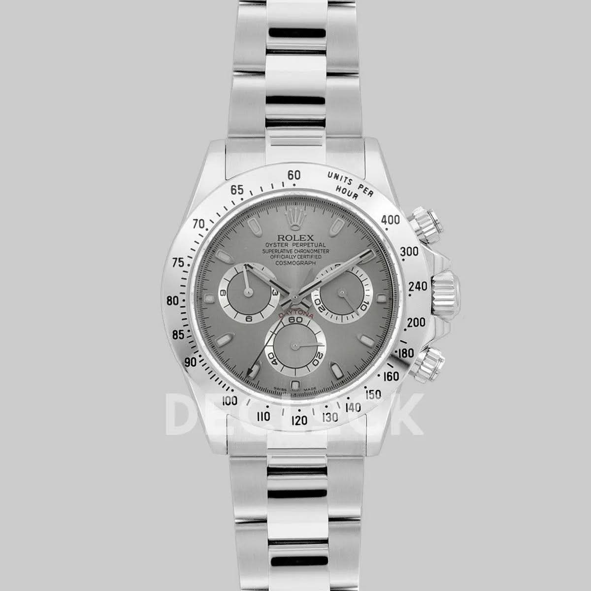 Replica Rolex Daytona 116520 Silver Dial