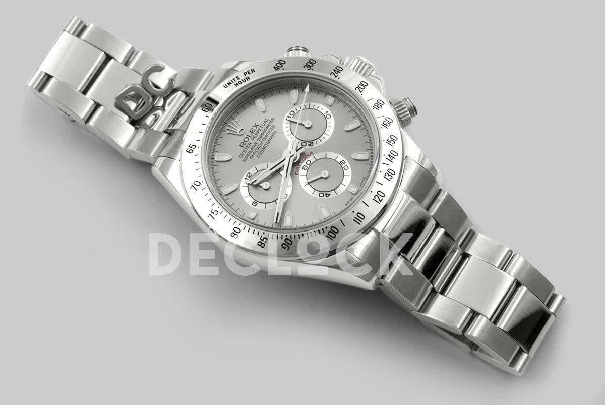 Replica Rolex Daytona 116520 Silver Dial |  Declock.