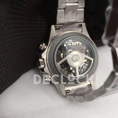 Replica Rolex Daytona 116520 Skeleton La Montoya in White Gold