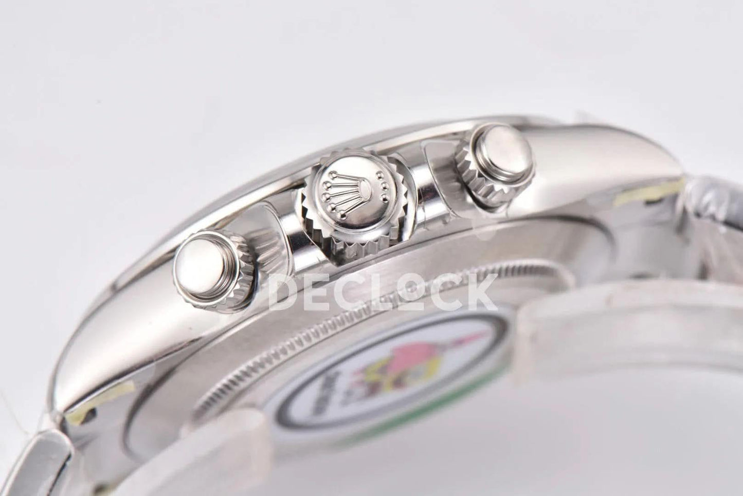 Replica Rolex Daytona 116520 Steel in Black Dial |  Declock.