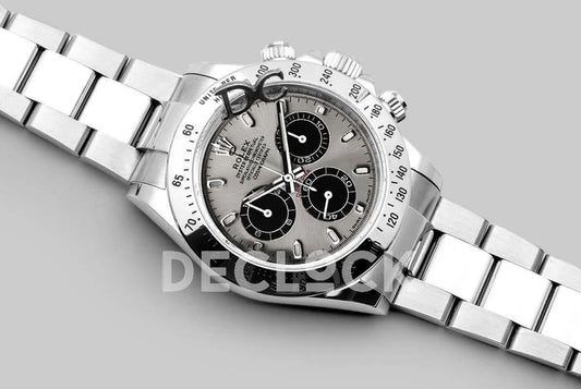 Replica Rolex Daytona 116520 Steel/Black Dial | Declock.