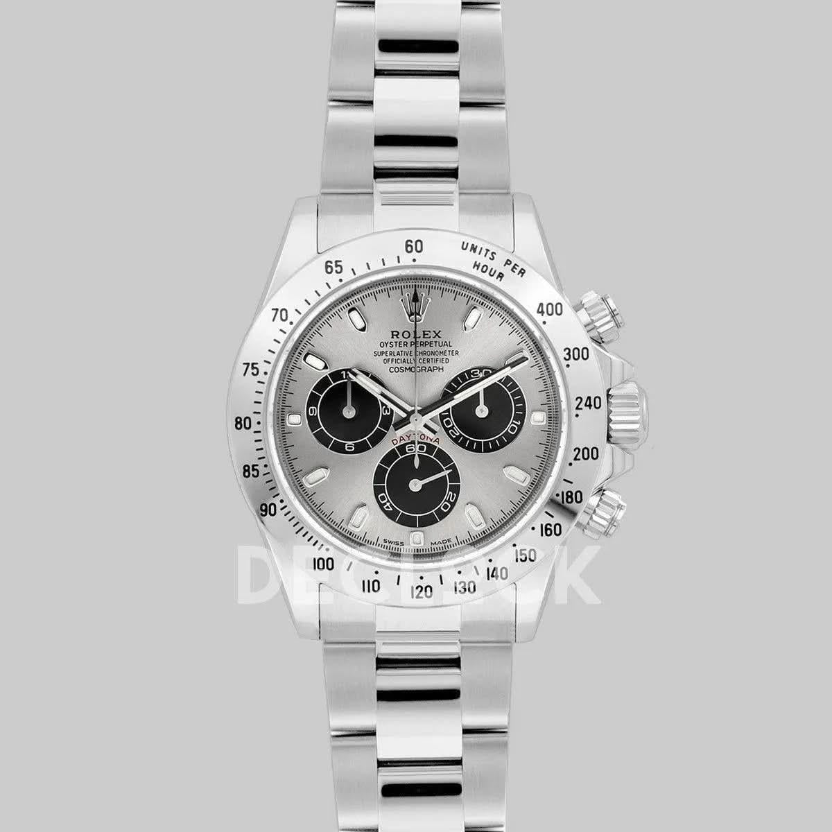 Replica Rolex Daytona 116520 Steel/Black Dial |  Declock.