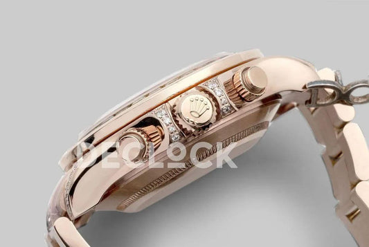 Replica Rolex Replica Rolex Daytona 116595RBOW-0002 in Everose Gold | Declock.