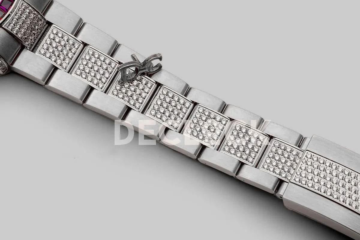 Replica Rolex Daytona 116599RBOW in White Gold |  Declock.