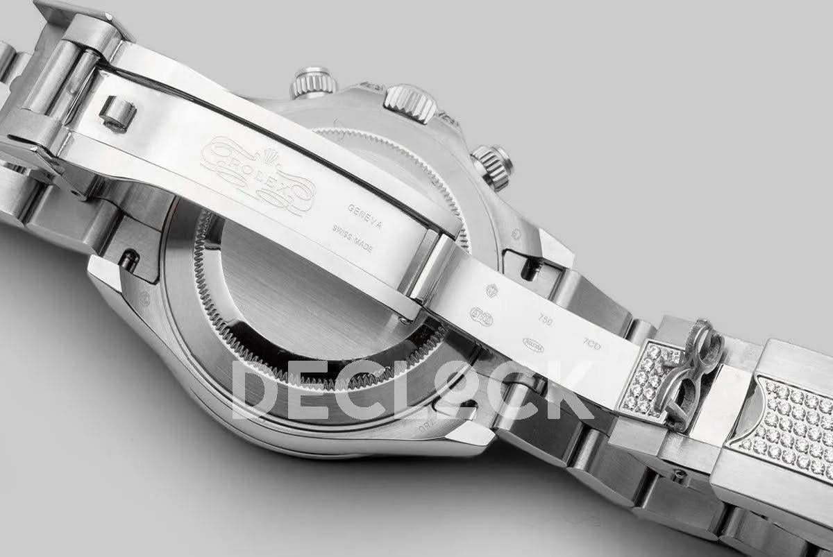 Replica Rolex Daytona 116599RBOW in White Gold |  Declock.