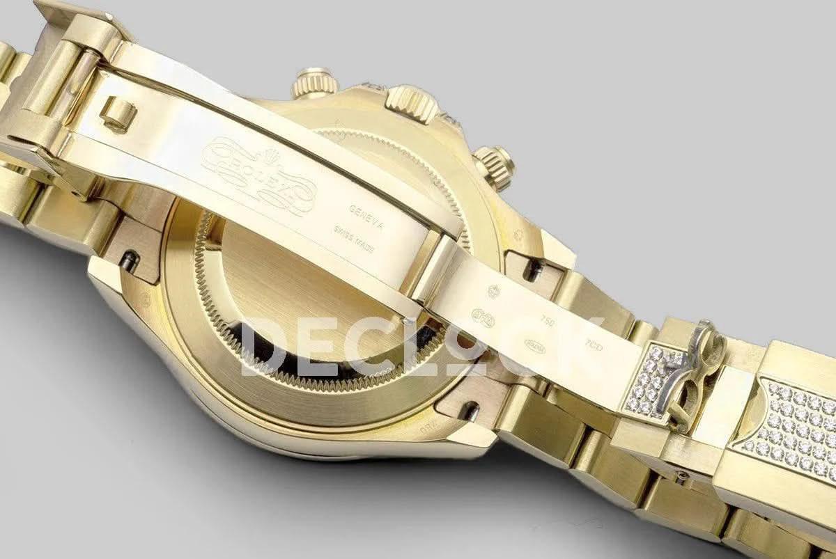 Replica Rolex Daytona 116599RBOW in Yellow Gold |  Declock.