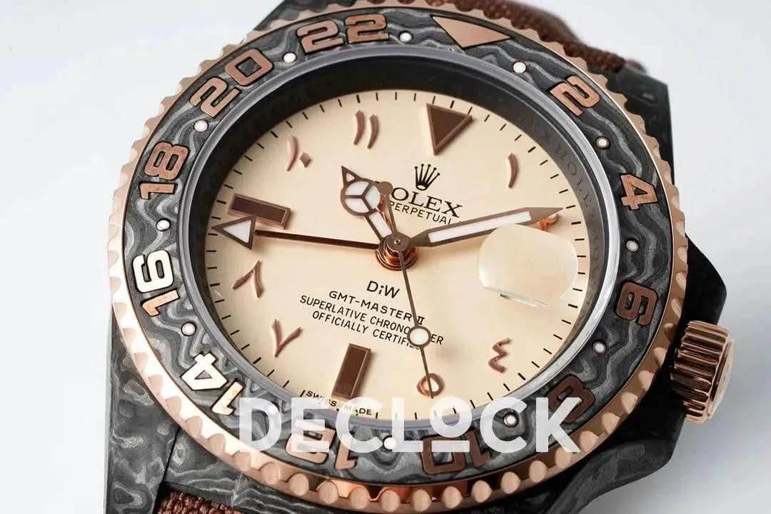 Replica Rolex DIW Desert Eagle Everose Carbon |  Declock.