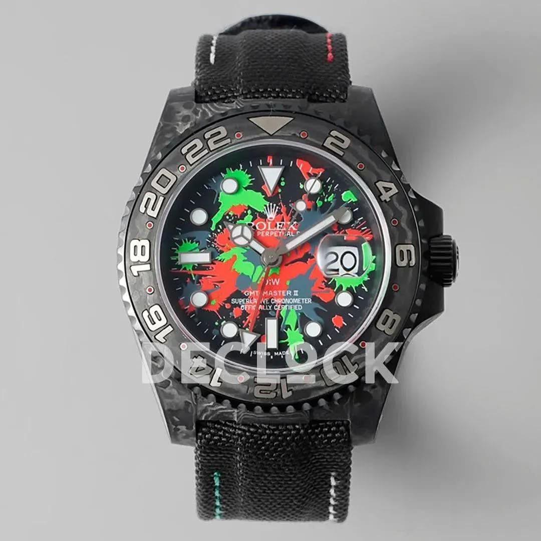 Replica Rolex DIW GMT Carbon Multicolor Project |  Declock.
